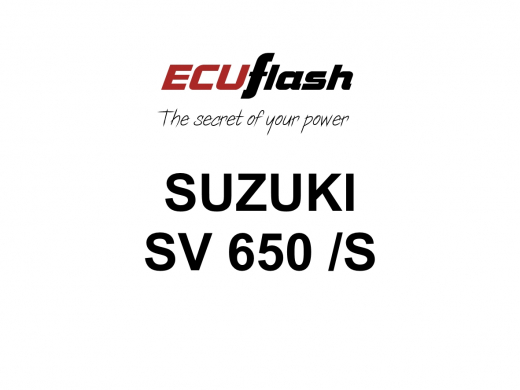 ECUflash - SUZUKI SV650 /S